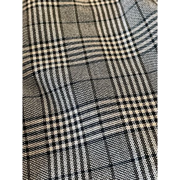 H&M Men's SlimFit Coupe Etroite black plaid pant Large - Picture 3 of 10